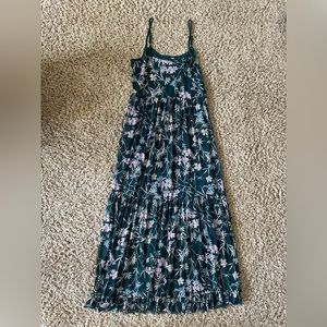 Xhilaration Women's Floral Dress Size S Green